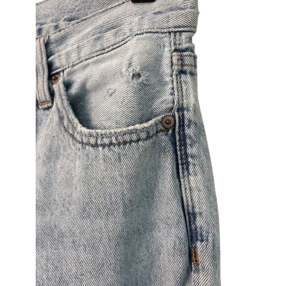 Pistola Charlie High Rise Straight Jeans in Hysteria Distressed 26 Womens denim - Picture 6 of 16